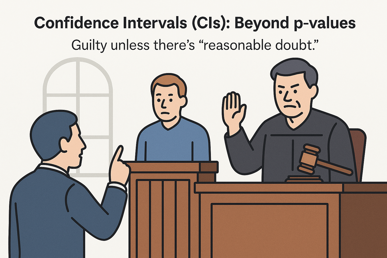 Courtroom Hypothesis Analogy